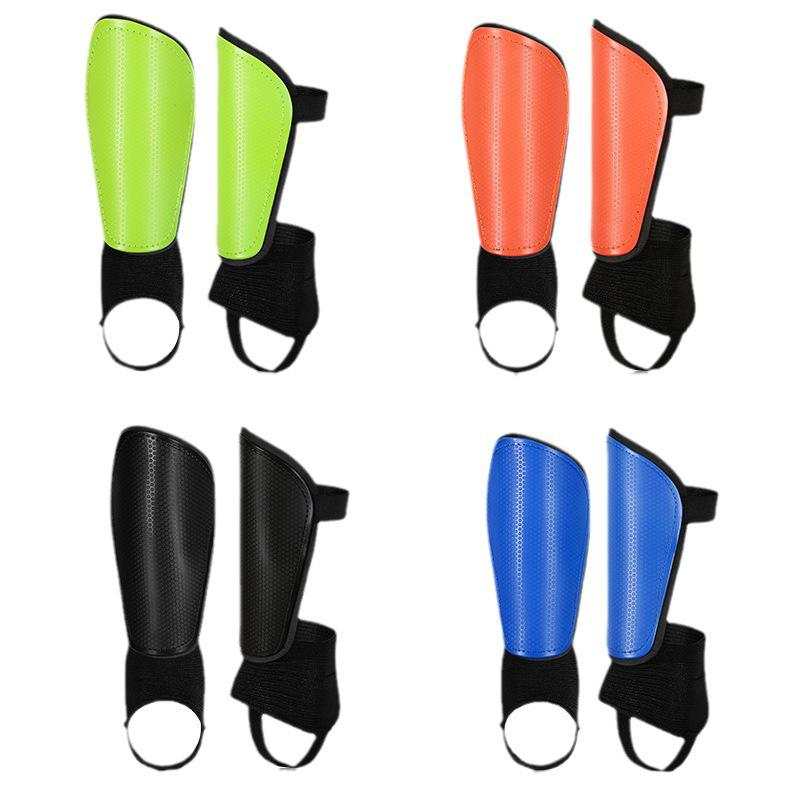 Professional Adult Shin Guards with Ankle Protection and Honeycomb Calf Inserts for Football, Kids Knee Pads Included