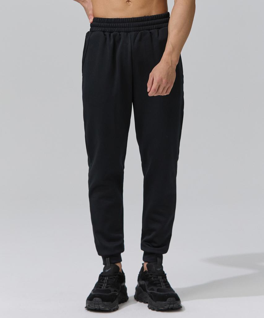 Beullaegmonseuteopis Air Cushion Fleece-Lined Jogger Pants (Black) / Bm220820