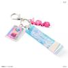 Aurora Tape Keychain with Acrylic Charm Oshare Majo Love and Berry (Love)