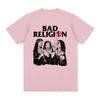 BAD RELIGION Vintage T-shirt Punk Rock American Casual Homme Streetwear Men T Shirt New Tee Suitable for Both Men and Women