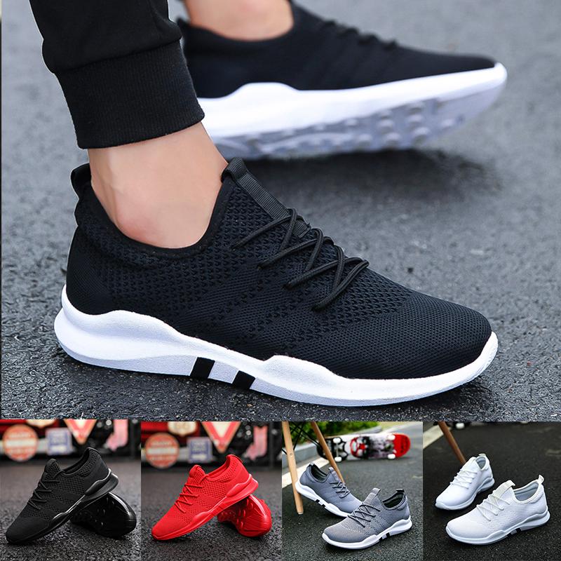 Satın alın Men's Causal Sneakers Breathable Mesh Sports Shoes Training