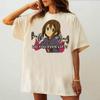 Kon top tees female graphic 2000s hip hop Retro Breathable tshirt Y2k hip hop kawaii Digital Breathable Punk