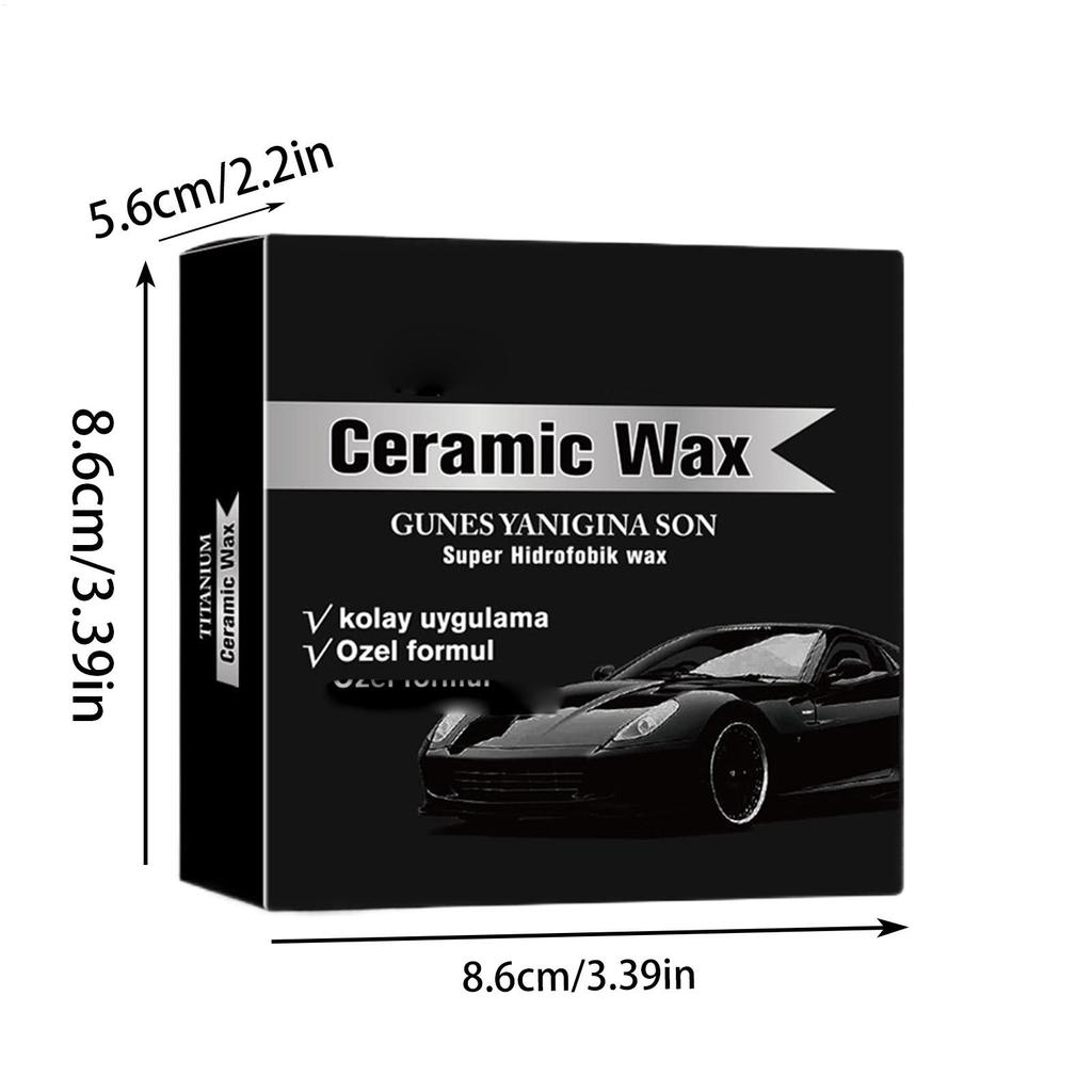 Car Wax Ceramic Coating Paint Restorer Scratches Repair Dustproof Car Wax Paste Polish Vehicle Scratch Removal Car Polish