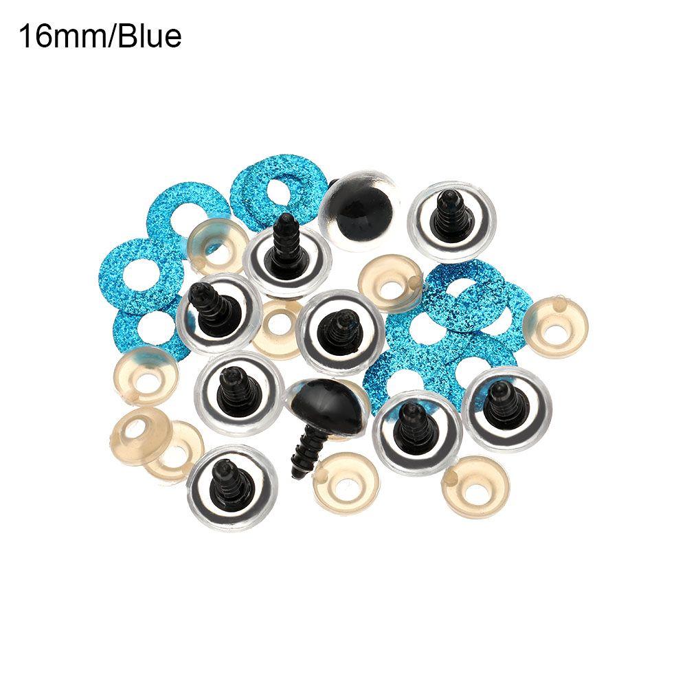 Plastik z oczkami podkładkami Rzemiosło Niedźwiedź Zwierzę Akcesoria Lalka Oczy kryształowe Lalki Narzędzia DIY