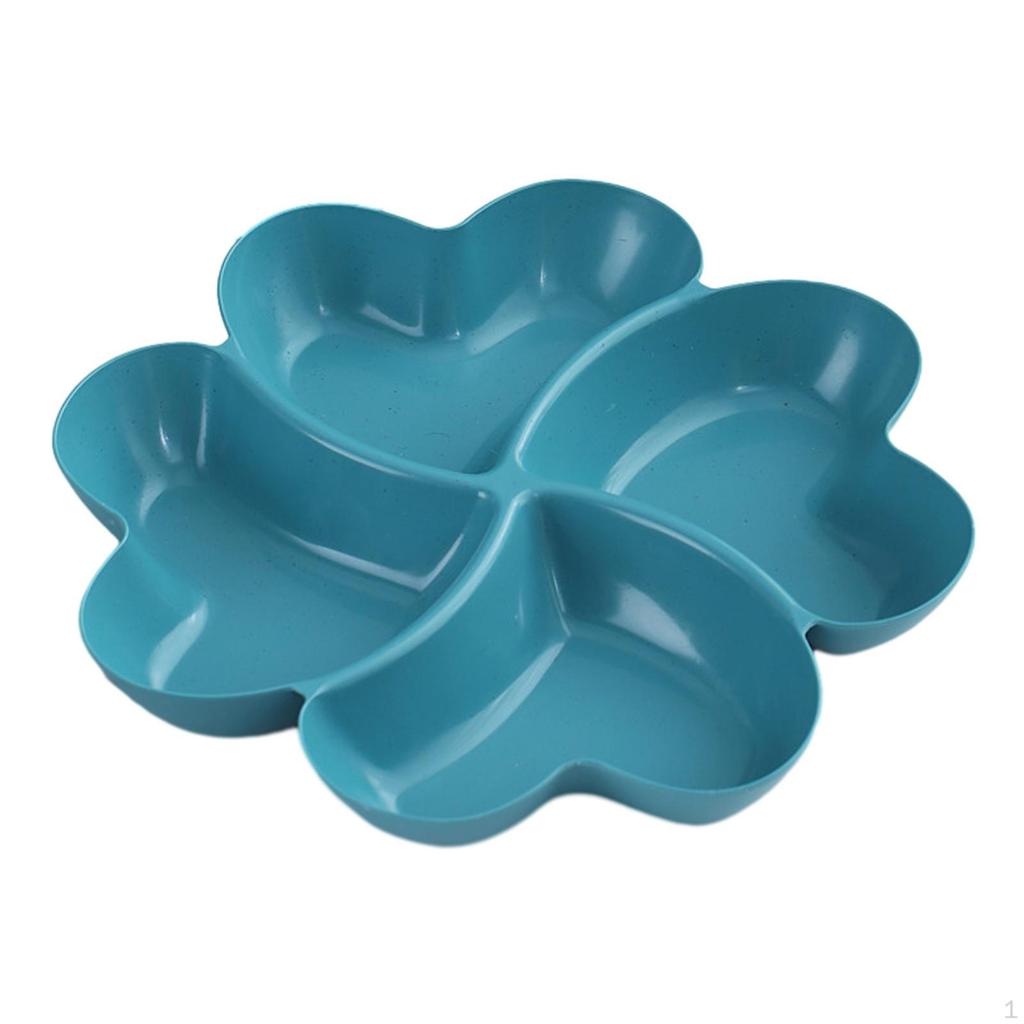 Appetizer Platter Dried Fruit Tray, Snack Serving Plate Dishes, Candy and Nut for