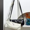 Cowhide Shoulder Messenger Bag Textured Commuter Underarm Women's Bag Baguette Bag
