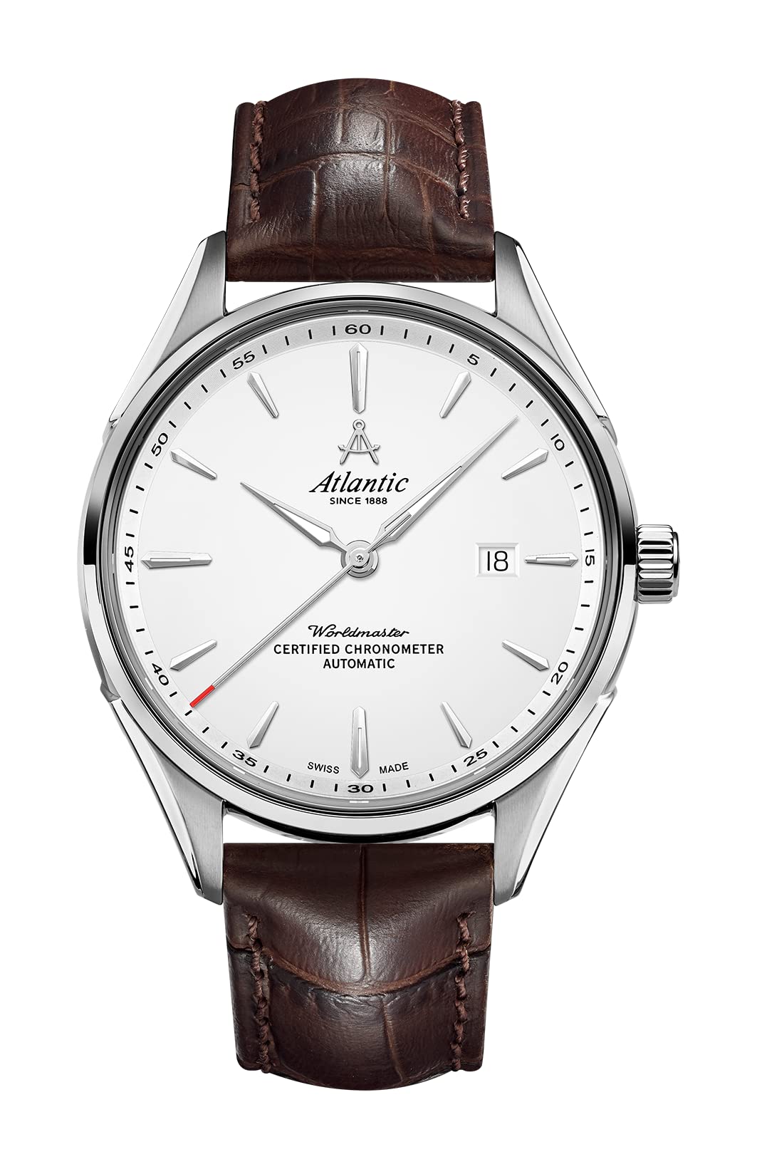 

Atlantic Automatic Brown Watch, 52781.41.21, Men s,