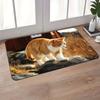 1 ks HD Roztomilý vzor koček Vstupní rohožky Kuchyňské koberce Protiskluzový Pop design Koberce do obývacího pokoje Koupelnová předložka Koberec pro domácnost Dřez Prádelna Dekor