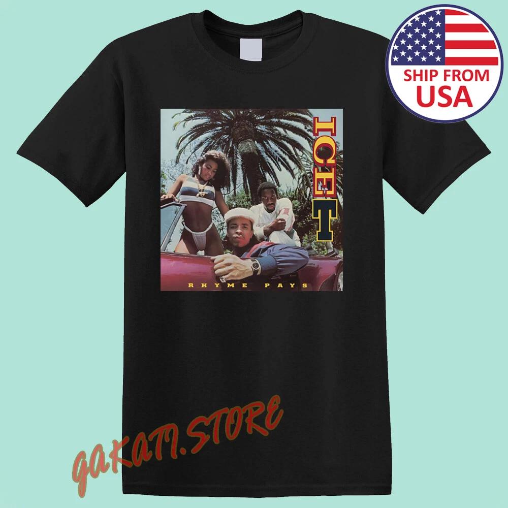 

Ice T Рифма Платит Мужская Черная Размер S-5XL L