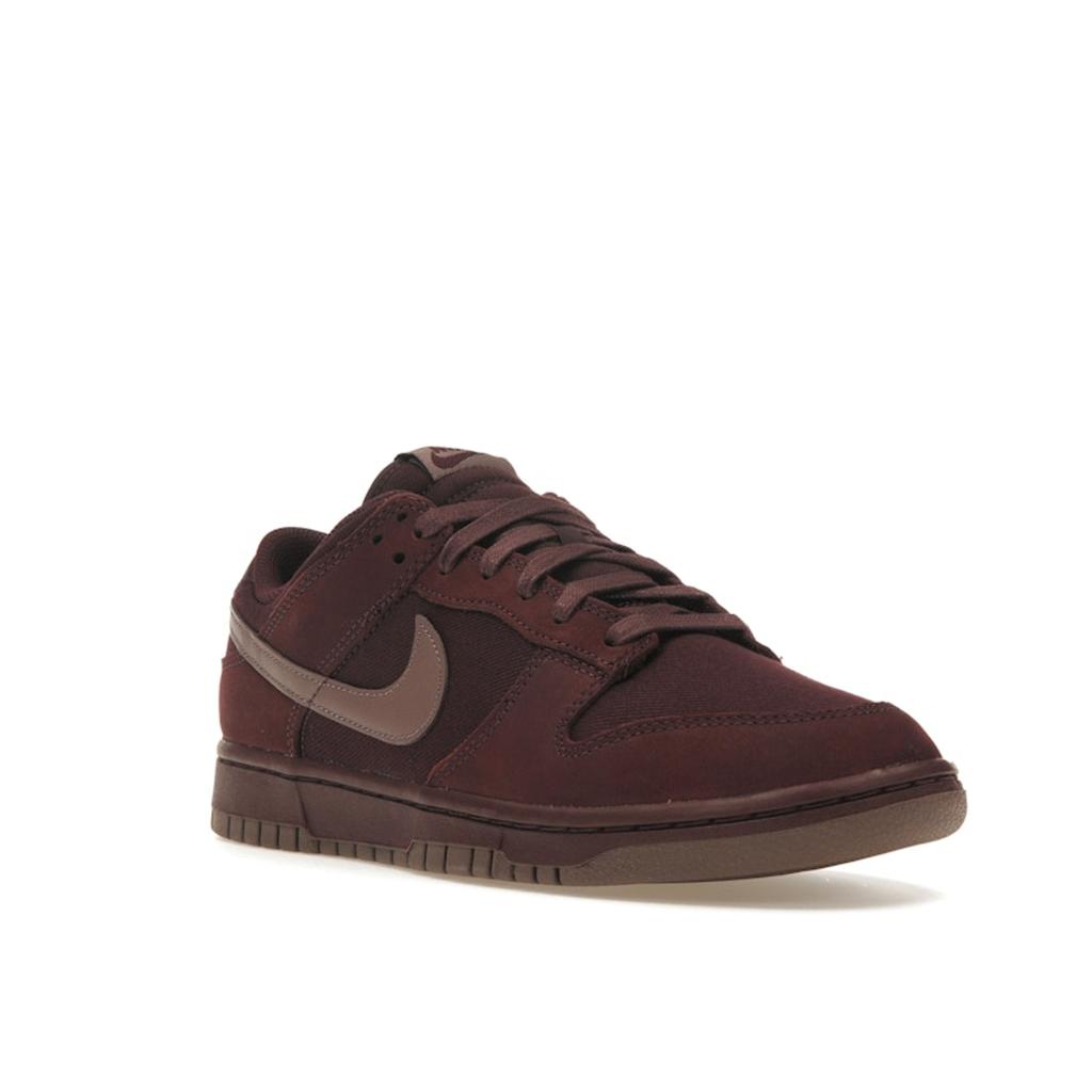 Nike Dunk Low Premium Burgundy Crush Men Sneakers Red Plum-Eclipse Platinum-Tint FB8895-600
