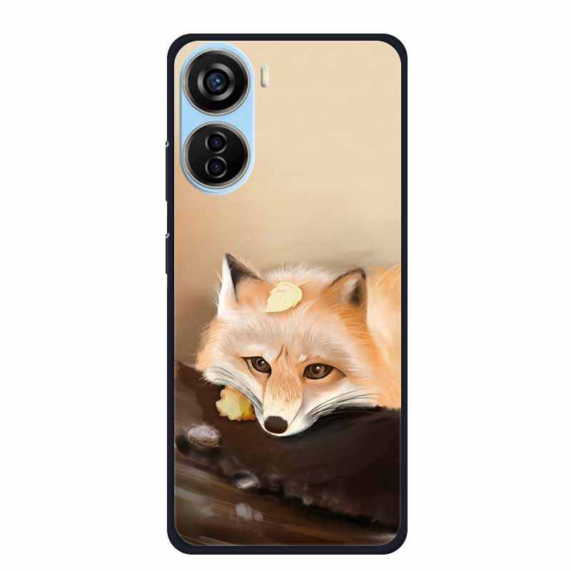 Cool Silicone Cover for ZTE Blade V40 Design Case Printed Fashion Soft Back Cover for ZTE Blade V40Design Case Protective Shells