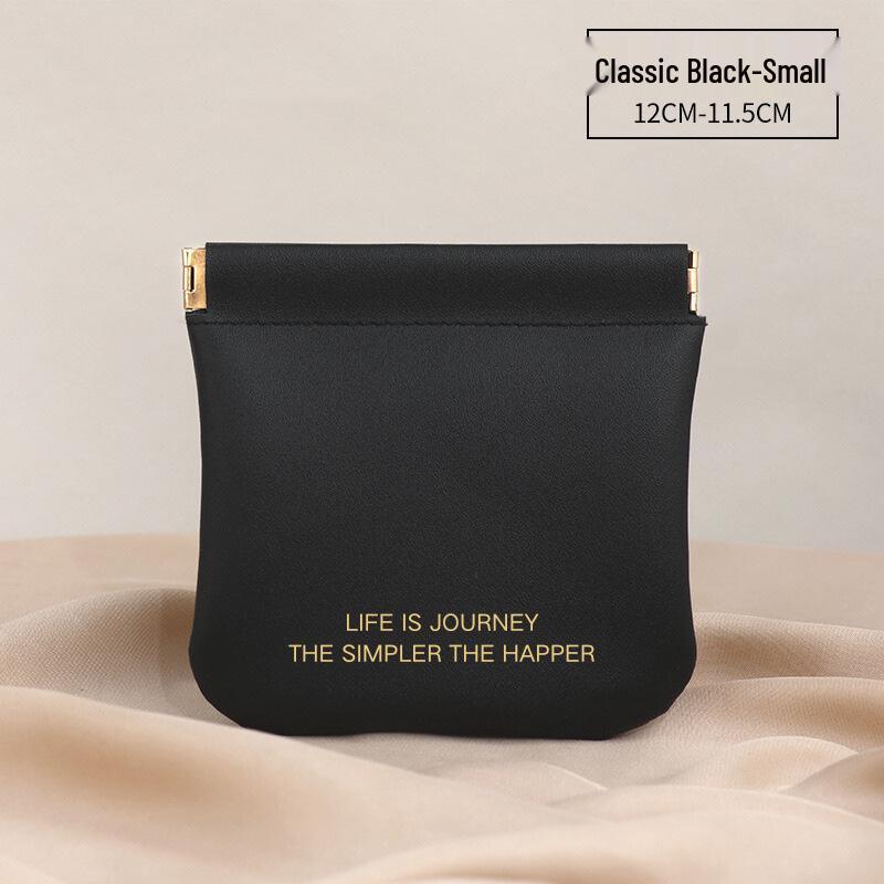 Automatic Closure Portable Storage Bag for Cables, Earphones, Chargers, and Cosmetics