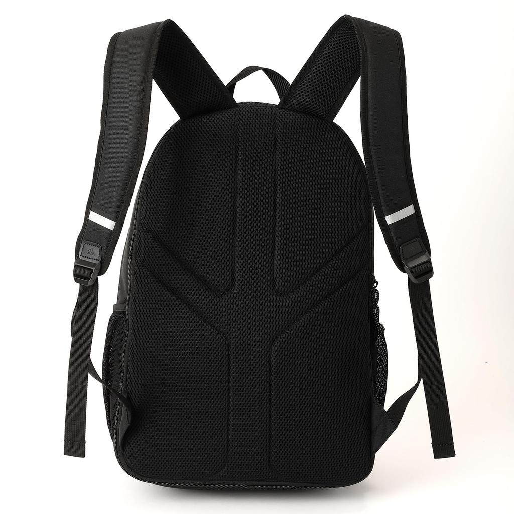Backpack B4 size storage inch PC storage 31L Round type 1 compartment School bag School backpack Black x Sky x Gray H47 x W31 x D20cm [Adidas] 15.6