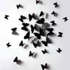 12pcs 3D Lifelike Brooch Butterfly Curtain Decor Wedding Decoration Refrigerator Ornaments