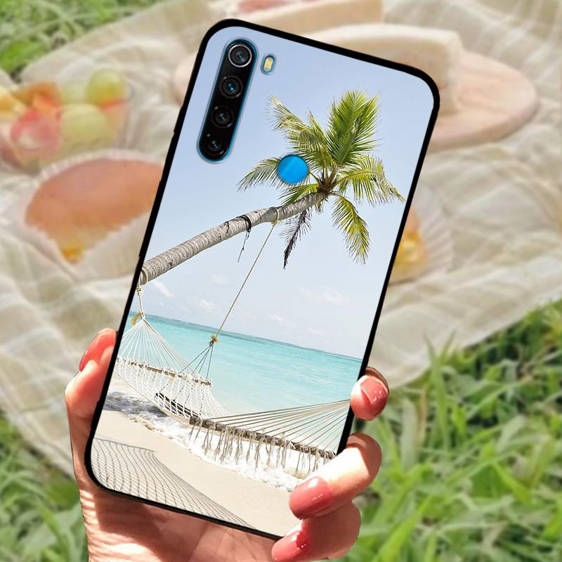 Phone Case For Xiaomi Redmi Note 8T Case Soft Silicone Cover Bumper For Redmi Note 8 Pro Coque Note8 Cartoon Animal Fundas Shell