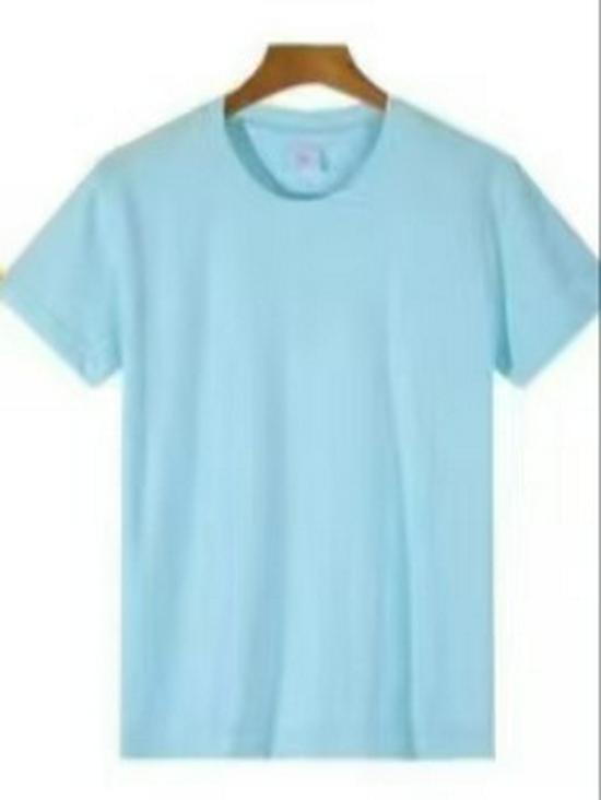 In Stock: 200G Pure Cotton Children's Short Sleeve Round Neck T-shirt - Customizable Class or Parent-Child Uniform
