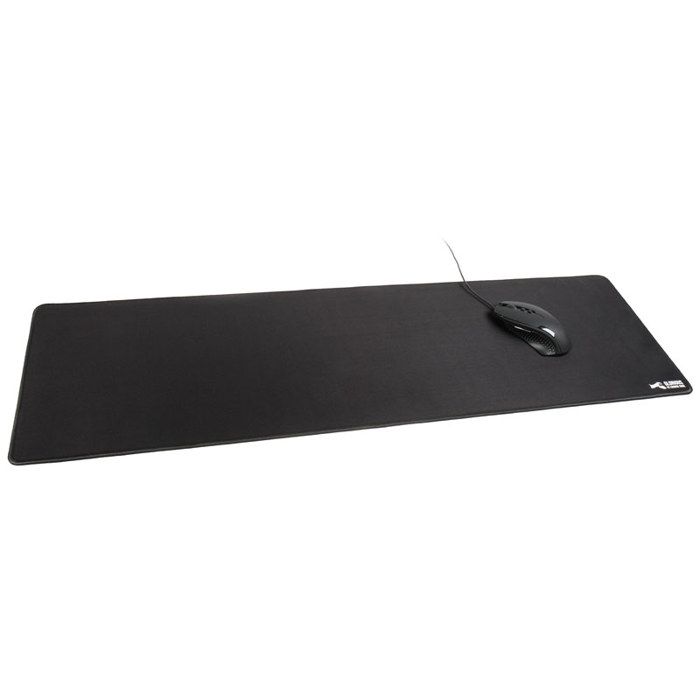 Tapis de souris - Glorious PC Gaming Race - Extended Noir - Résistant - Lavable en machine - Glisse optimale