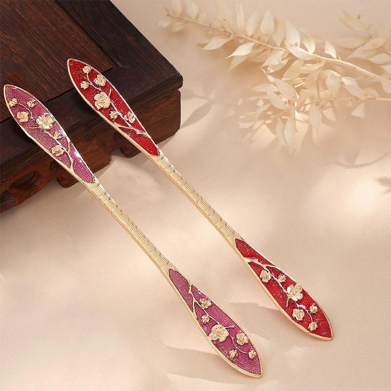 Beautifully styled women's hair, fixed hair accessories, hairpins, hair accessories, headwear