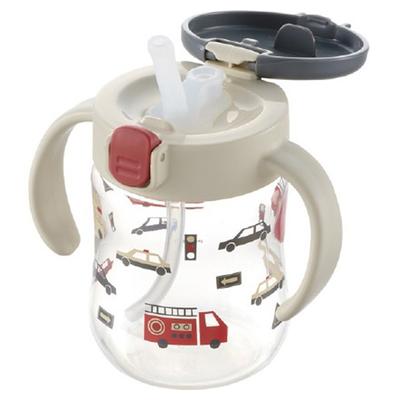 Richell TLI Straw Cup SD 200ml, Gray, 1 Piece