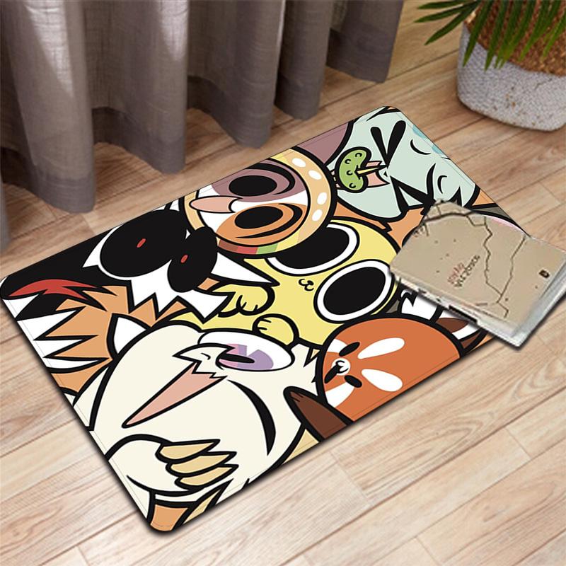 Cartoon graphic Rug Floor Mat for Living Room or Bedroom Soft and Comfortable Carpet a Gift for Birthday and Holiday.