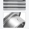 Louvered Grille Cover Vent Hood Stainless Steel Grilles Flat Ducting Ventilati External Wall