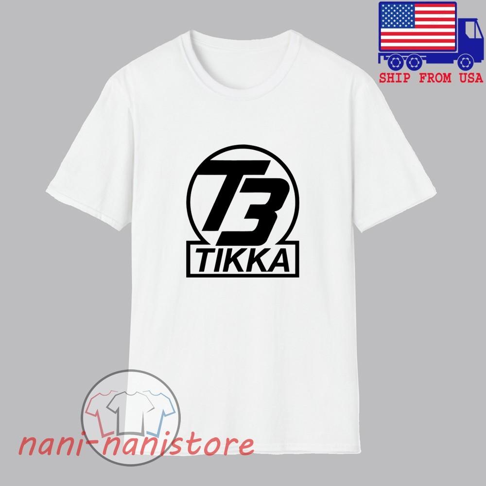 T3 Tikka By Sako Finland Men#039;s White Size S5XL Unisex T-Shirt S