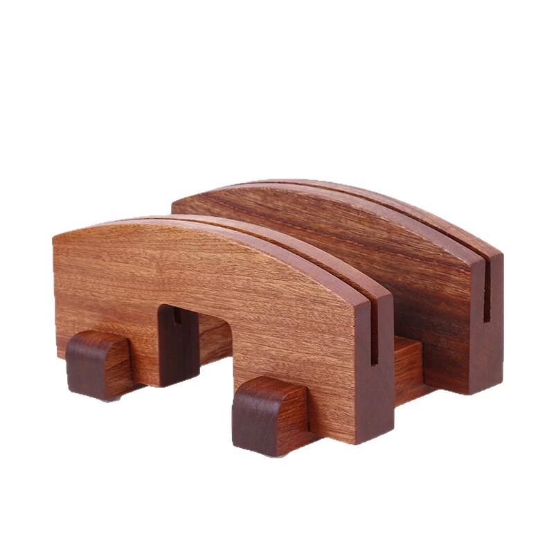 Wenge Wood Knife and Chopping Board Rack