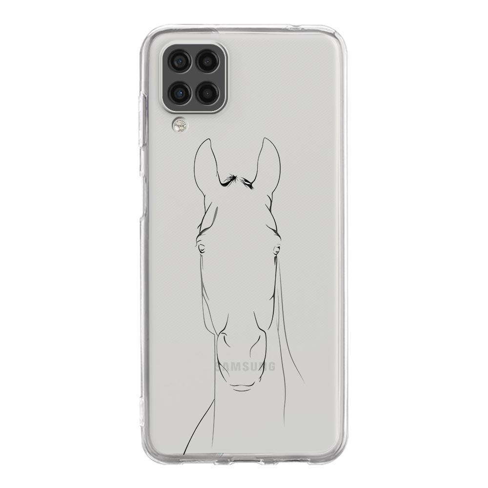 Phone Case For Samsung A13 A33 A35 A55 A73 A53 A23 A51 A71 A21S A12 A31 A41 A05s A03S A15 A25 A32 5G Cover Animal Art Horse