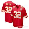 Kansas City Chiefs Football Jersey 15 Mahomes 87 Kelce Embroidered Sports Team Uniform