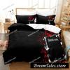 Heimtextilien Cartoons Death Note Bezug Bettbezug Kissenbezug Junge Mädchen Polyester Bettwäscheset King Queen Twin Größe Luxuriöses Geschenk