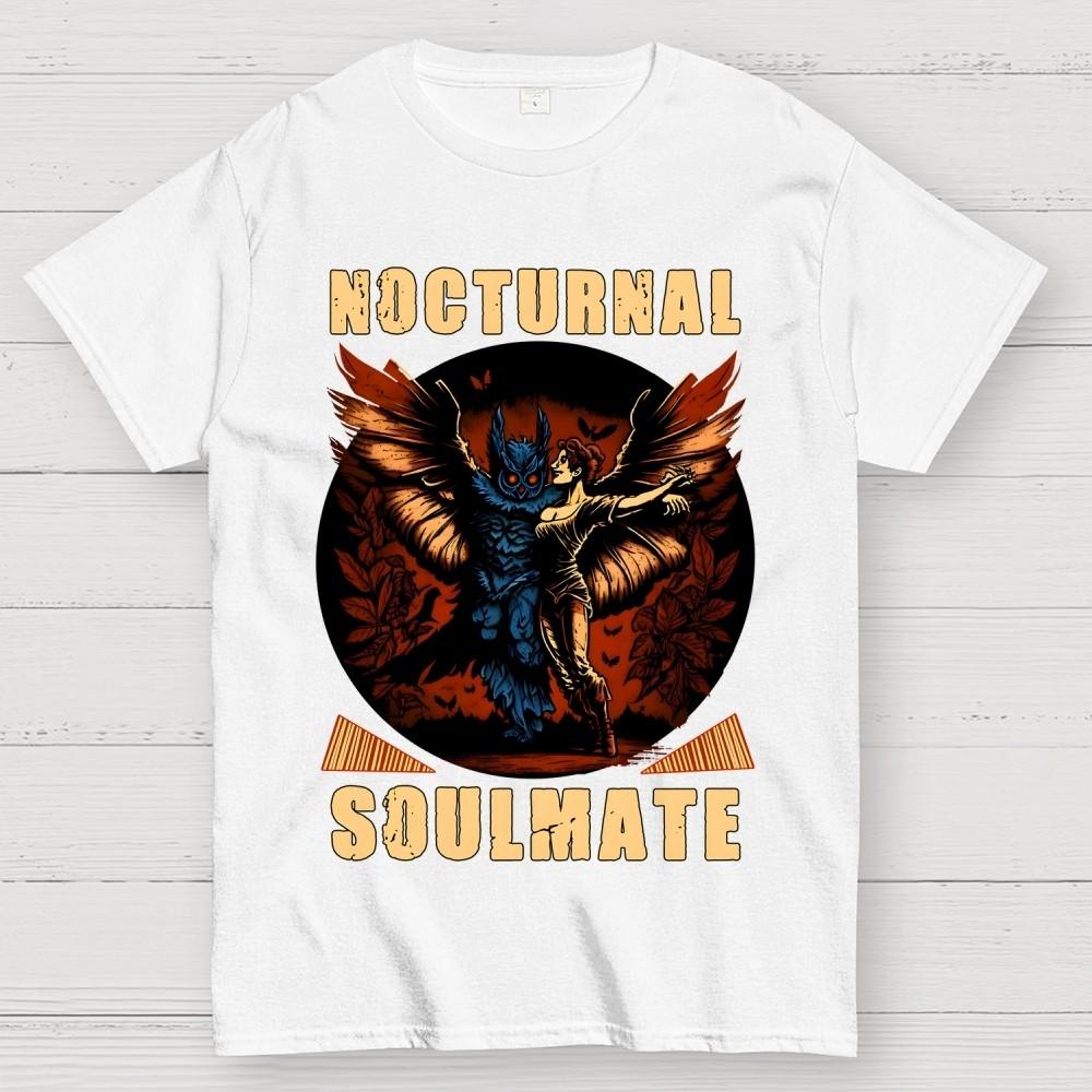 Mothman nocturnal soulmate T-Shirt Size S-4XL L