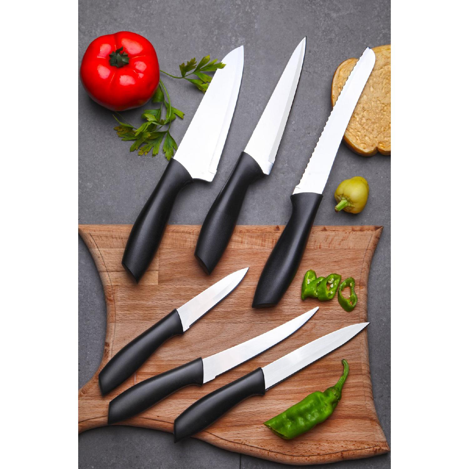 

Полный набор профессиональных ножей для шеф-повара из 6 предметов