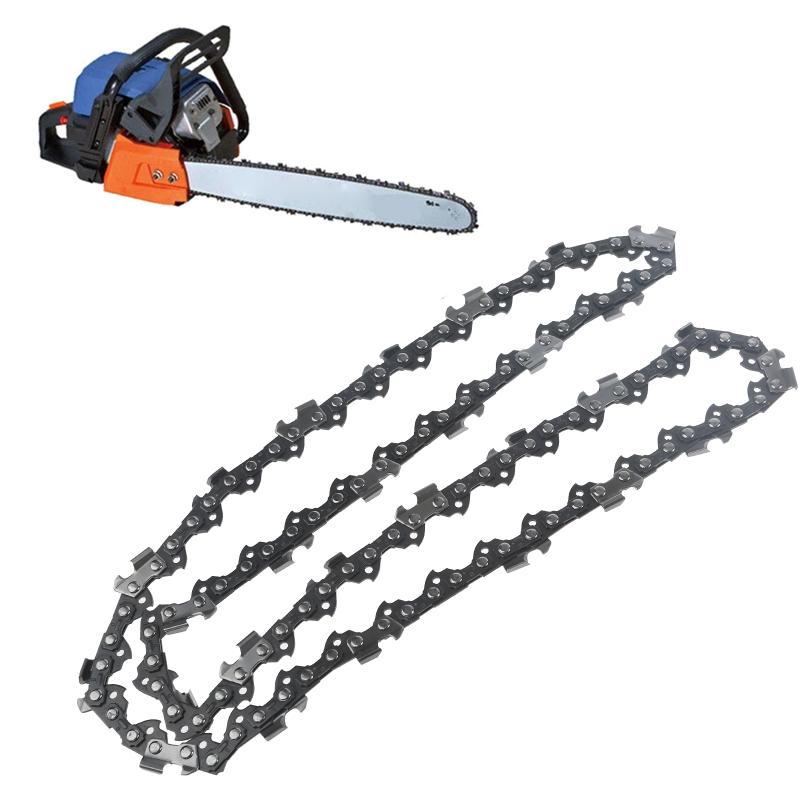Upgraded 16" Chainsaw Chain Saw Chain Blade Wood Cutting Chainsaw Parts Stainless Steel for Stronger Connection Multipur