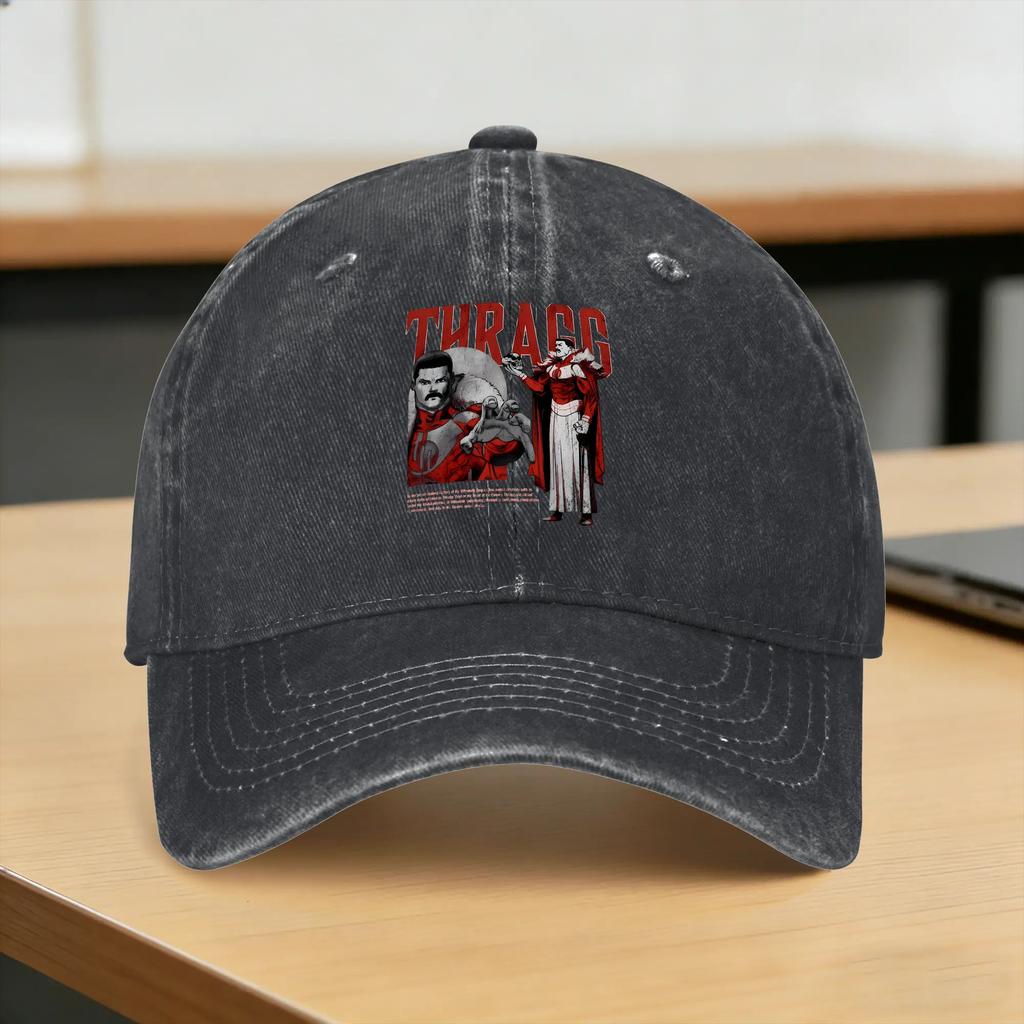 VILTRUM EMPIRE Invincibles Washed Baseball Cap Fashion Sun Trucker Hat Summer Unisex Women Outdoor Gym Snapback Cap