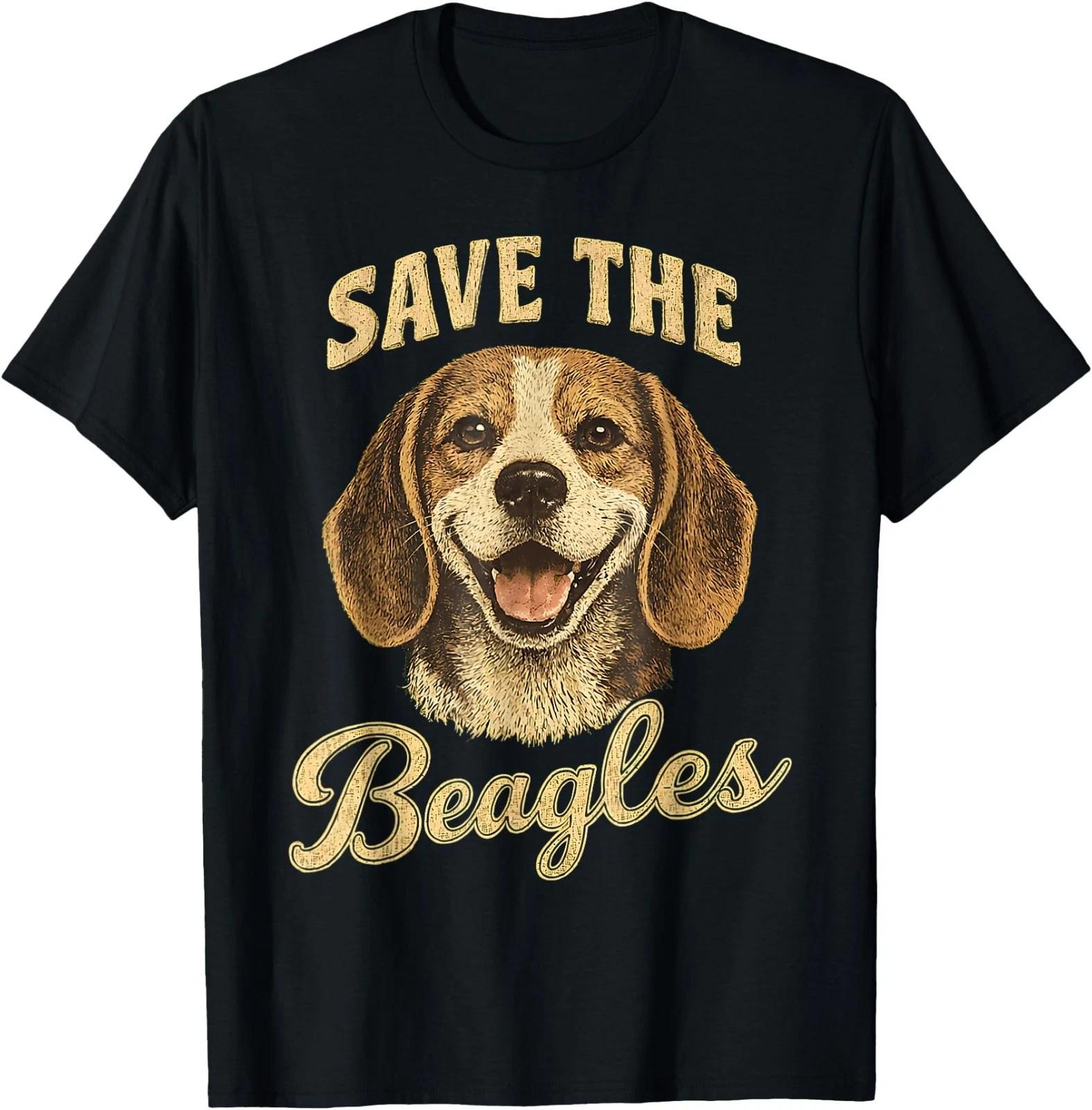 Save The Beagles End Animal Abuse T-Shirt M