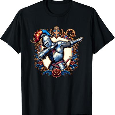 Ren Faire Dabender Mittelalterlicher Ritter Lustiges Renaissance-Faire T-Shirt