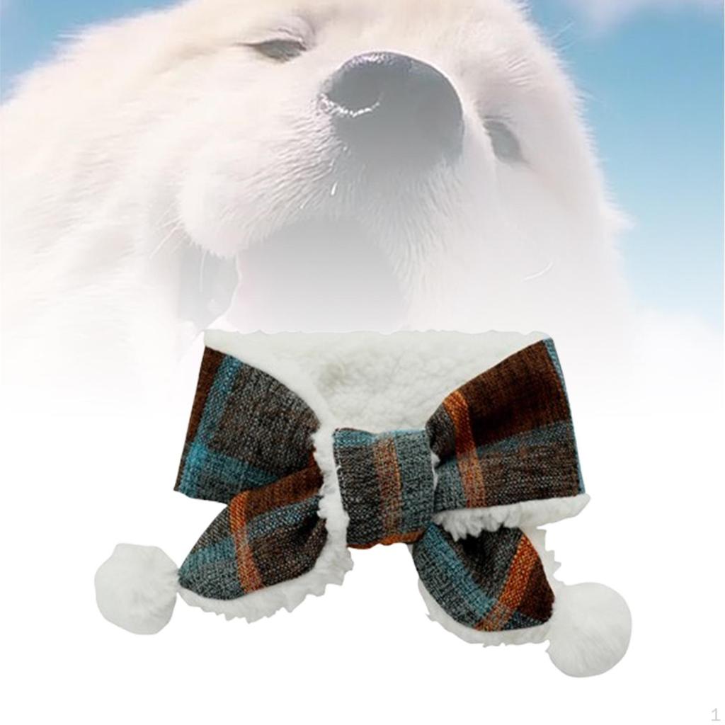 Cozy Pet Neckwear for Winter Adventures