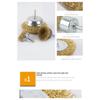 AEE2-Wire Brushes, Abrasive Wire Wheel Brushes Are Suitable For Electric Drill Rotary Tools, Wood Polishing, Deburring