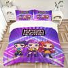 Kpop Demon Hunters Print 3Pcs Bedding Setduvet Cover With 2 Bedropillowcase Home Birthday Gift