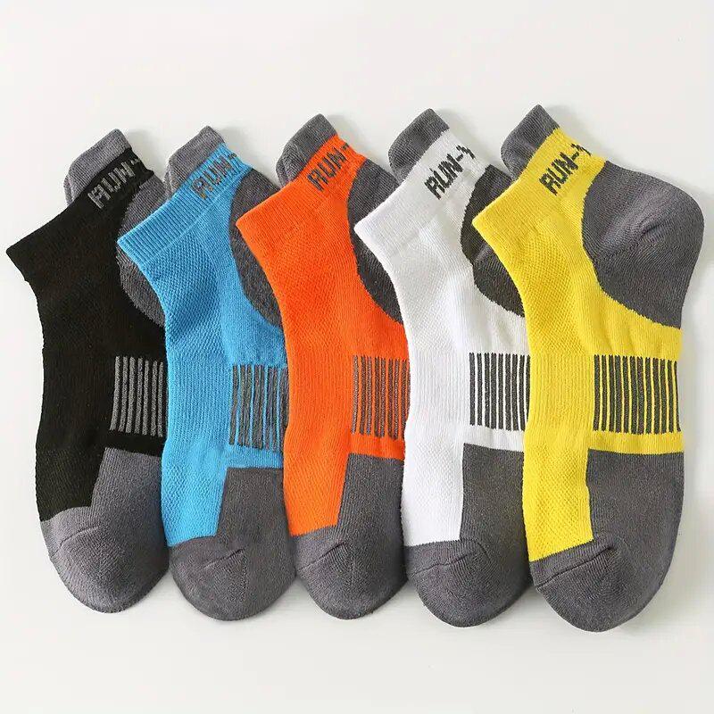 Мужские повседневные спортивные носки до щиколотки, весенне-летние - Тонкий стиль Blue