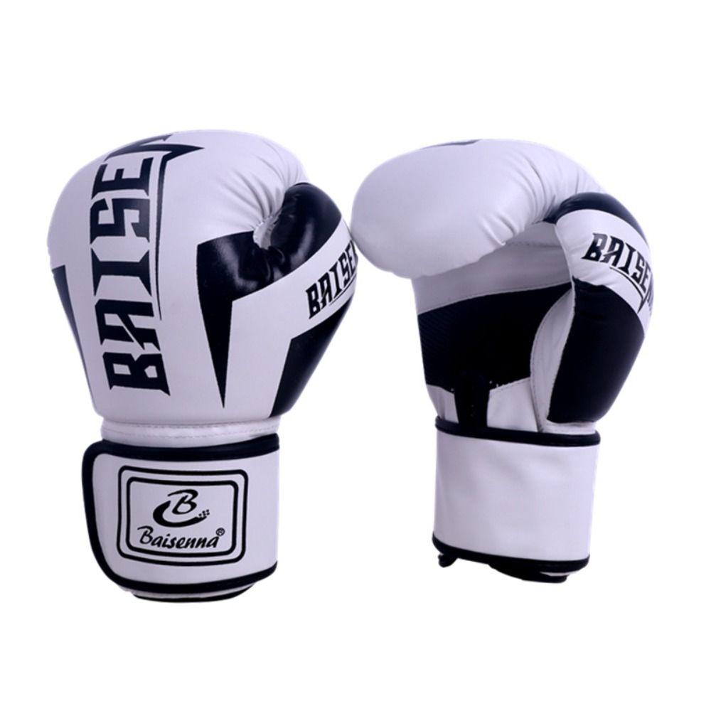1 Paie of 8 oz 10 oz Boxing Gloves Wear-resistant Punching Gloves  Welterweight Kickboxing