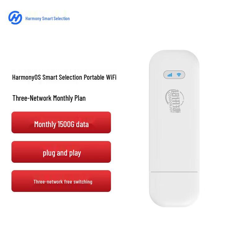 

Портативний 4G WiFi роутер Huawei Smart Selection (E8372-821)