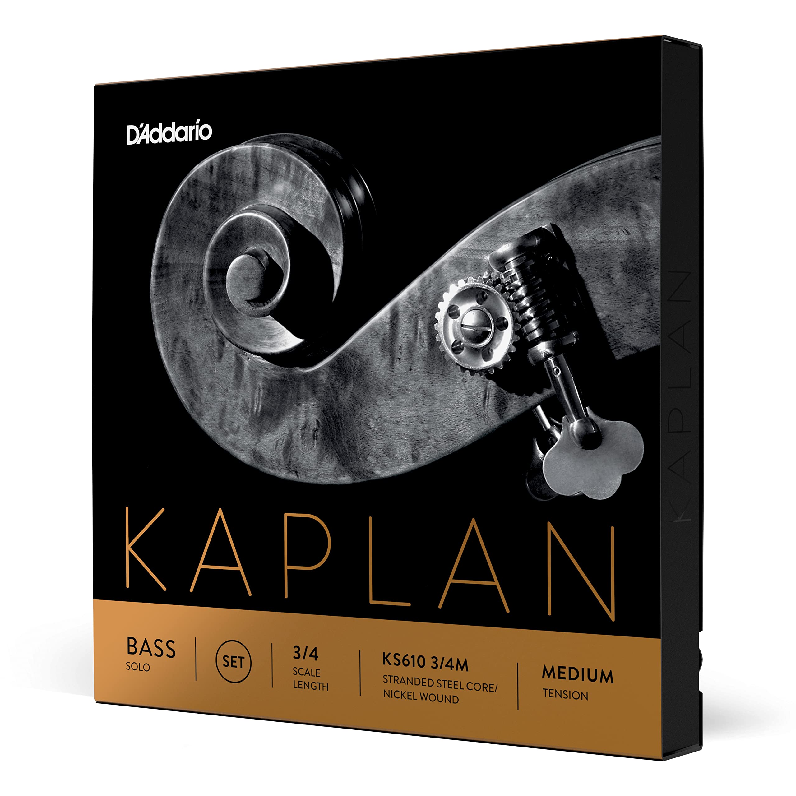 

Wood Base Strings Kaplan Solo Set KS610 Medium Tension D Addario (Contrabass) 3/4M []