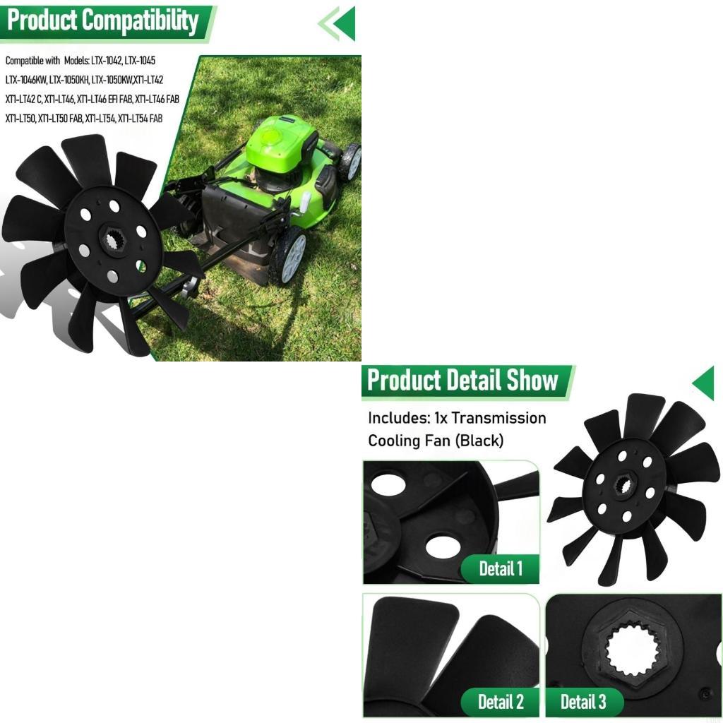 

10 Blade Cooling Fan Replacement Part Easy Mounting Thermal Management China Mainland