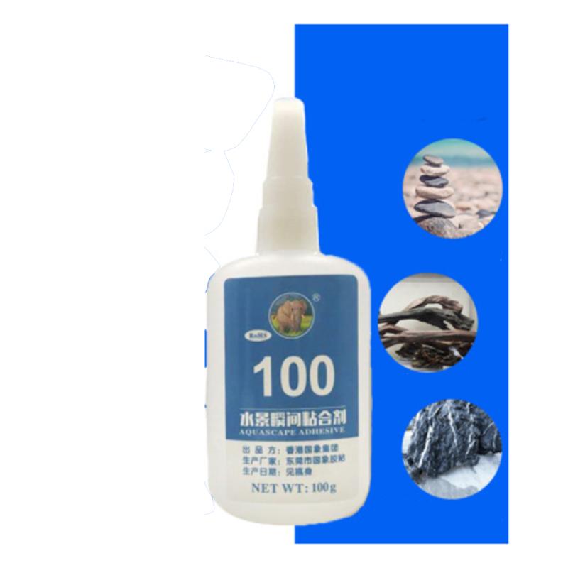 Fast-drying Glue Strong Adhesive Safe Non-toxic Glue Aquarium Landscape Supplies