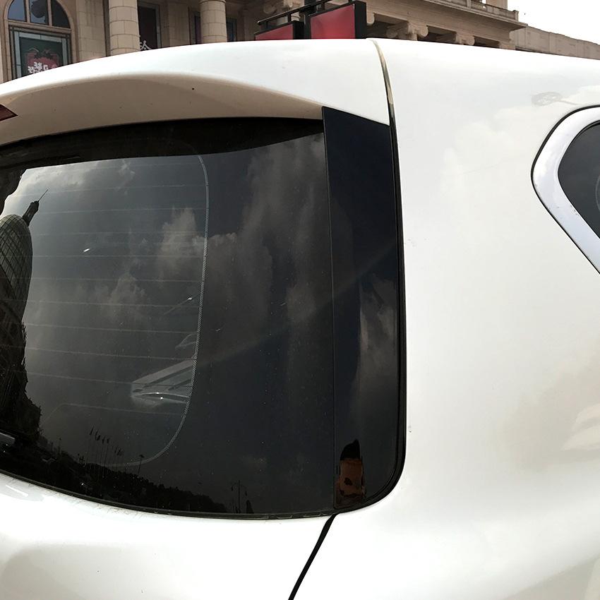 Aripa spoiler lateral lunetă pentru Nissan Patrol Y62 2010- ABS, negru lucios, capac portiere din spate, Splitter, spoiler lateral