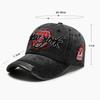Men Women Spring Summer Baseball Cap Letter Embroidery Cap Sun Visor Hats Fishing Hat Denim Peak Cap
