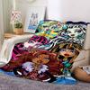1Pc Monster High Creatures Blanket For Couch Bed Plush Cozy Fuzzy Blanket Super Soft Warm Blankets For Fall And Winter 091829