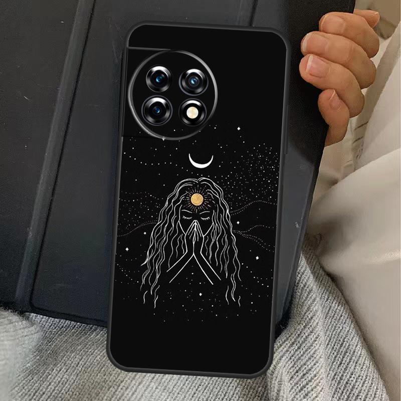 Witches Moon Witchy Mystery Totem Case For OnePlus 13T 10T 8T 10R 12R 13R 15 13 12 11 10 9 Nord CE 5 2 3 4 Lite N20 N30 Cover