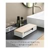 Yamazaki Jitsugyo 10603 Amenity & Accessory Storage with Lid Natural W28.6 x D12.1 x H5.8cm RIN Amenity Case Accessory Case with Dividers